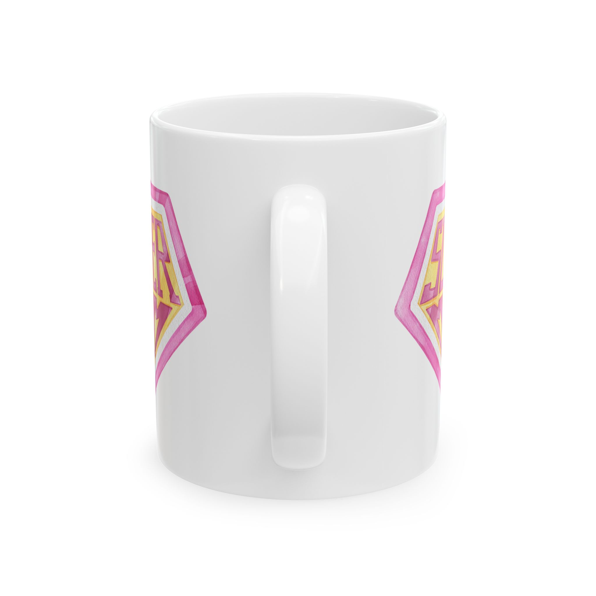 Superhero-Inspired Ceramic Mug - Perfect Gift for Comic Fans - 11oz & 15oz Options - Image 3