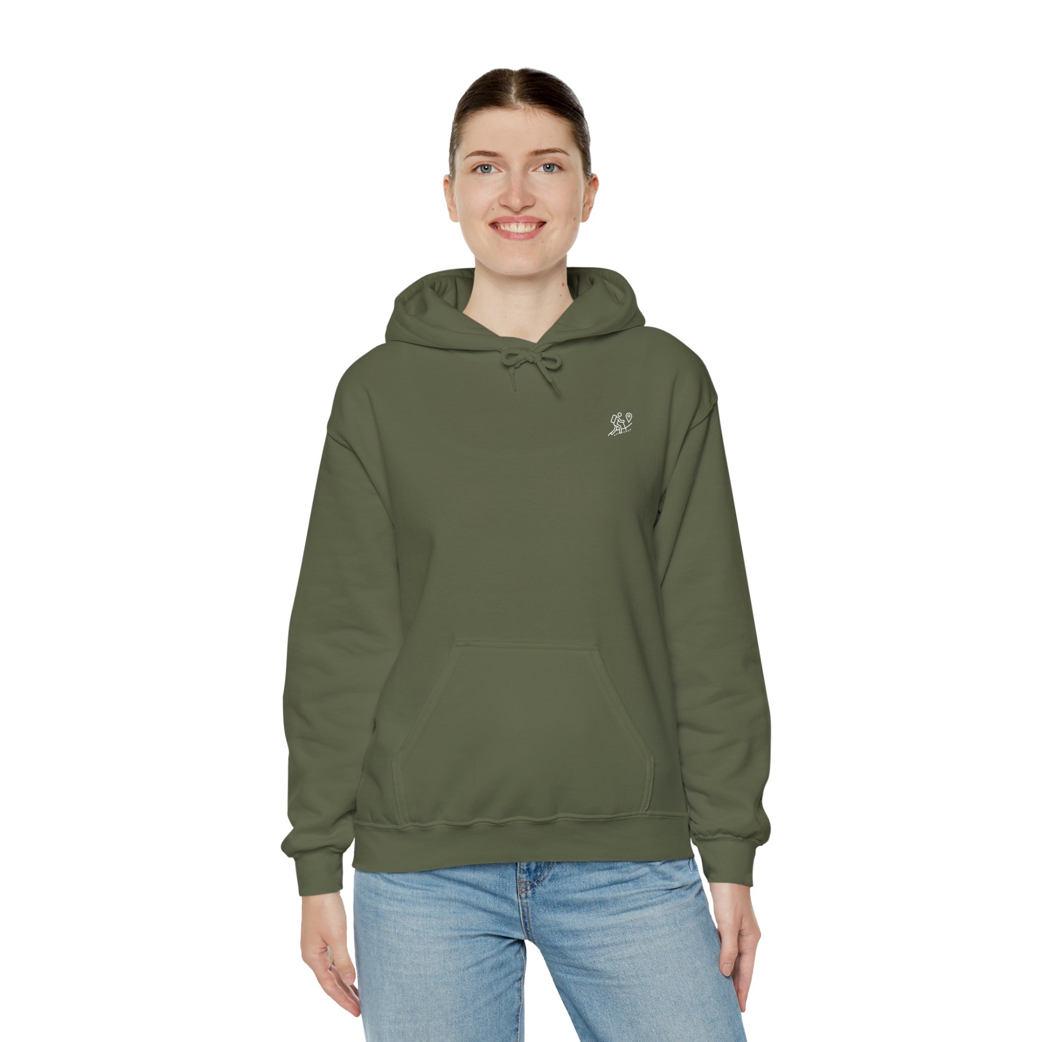 Unisex Heavy Blend™ Hooded Sweatshirt - Hiking Pines Adventure Graphic - Image 21