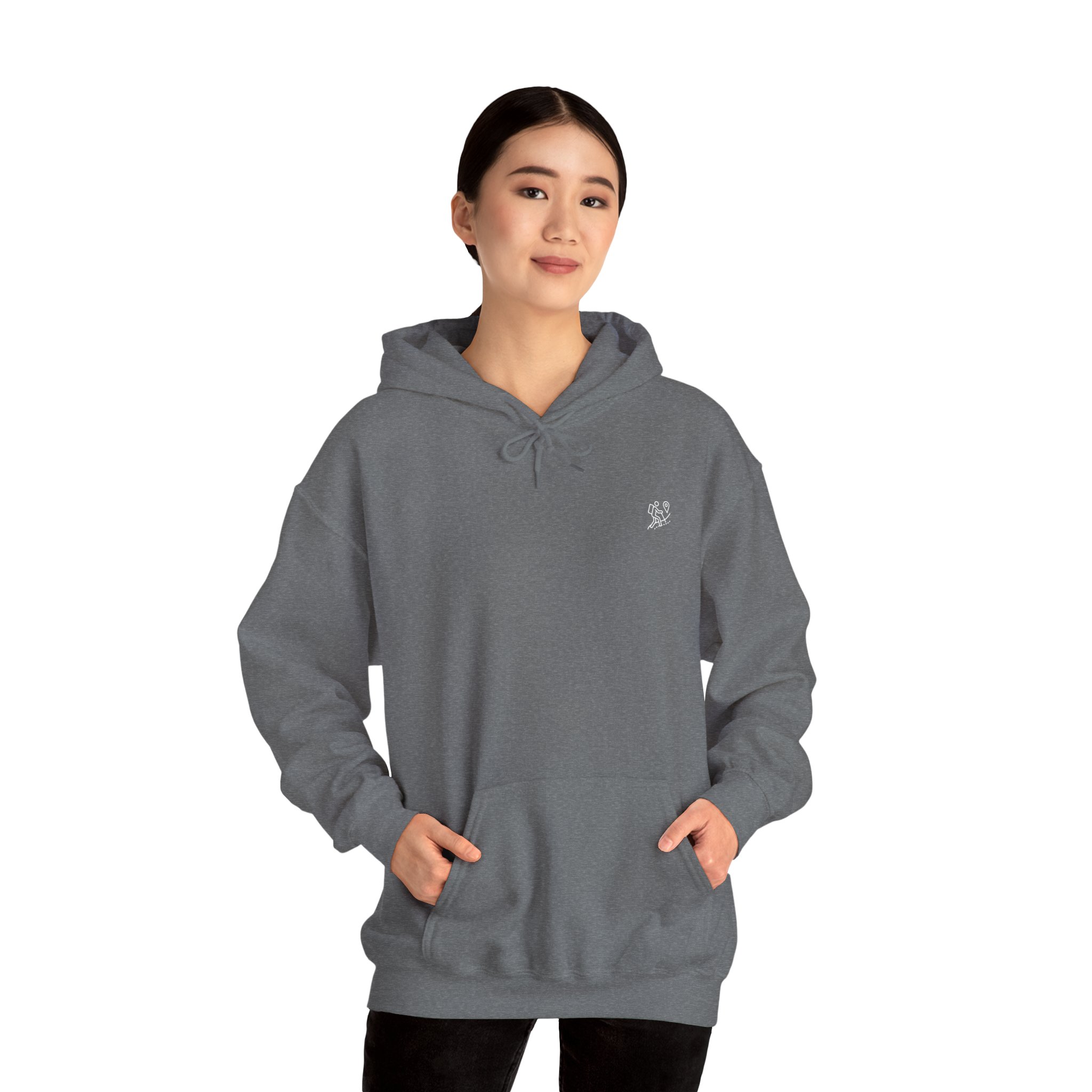 Unisex Heavy Blend™ Hooded Sweatshirt - Hiking Pines Adventure Graphic - Image 32