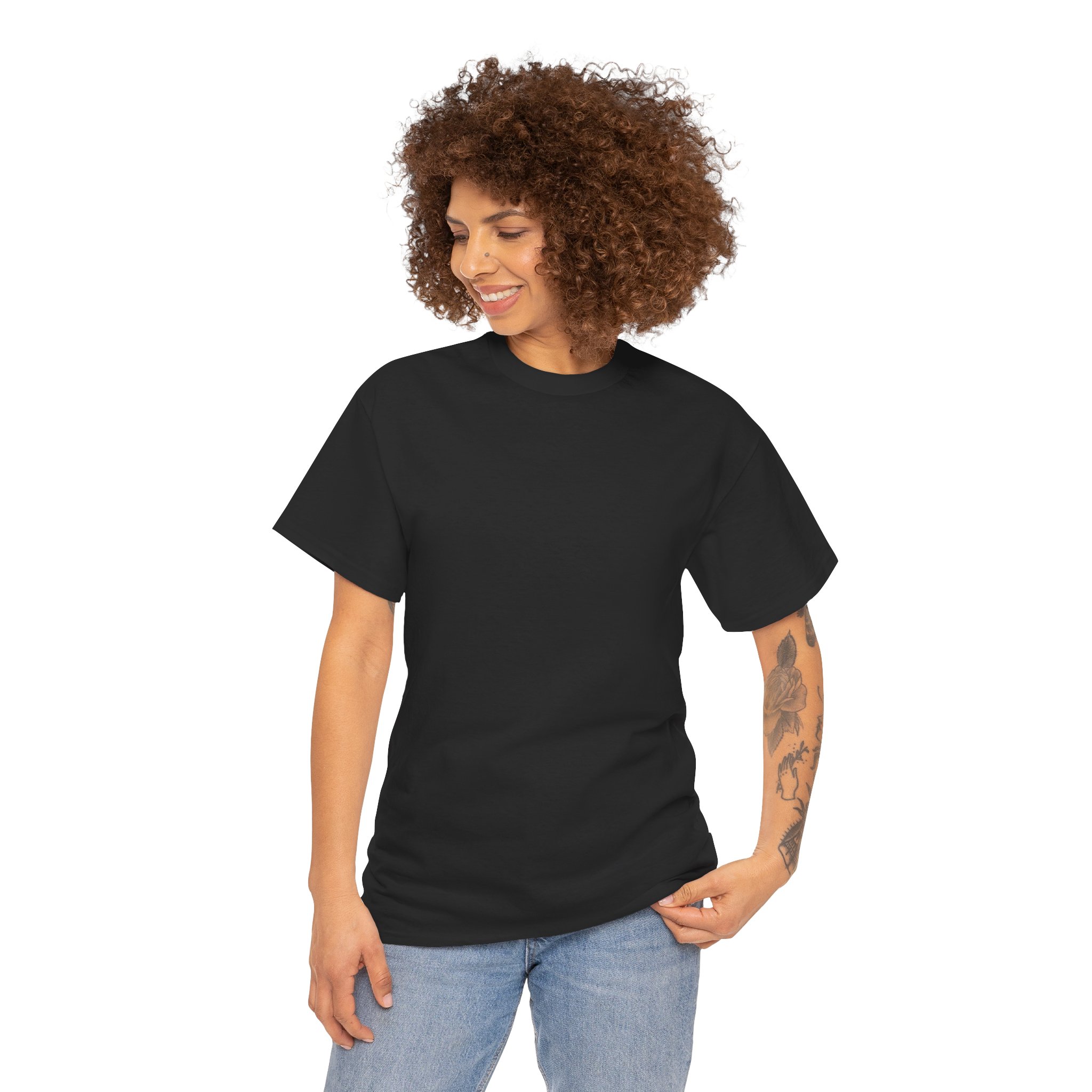 Unisex Heavy Cotton Tee - Casual Comfort Wear for Everyday Style - Image 10