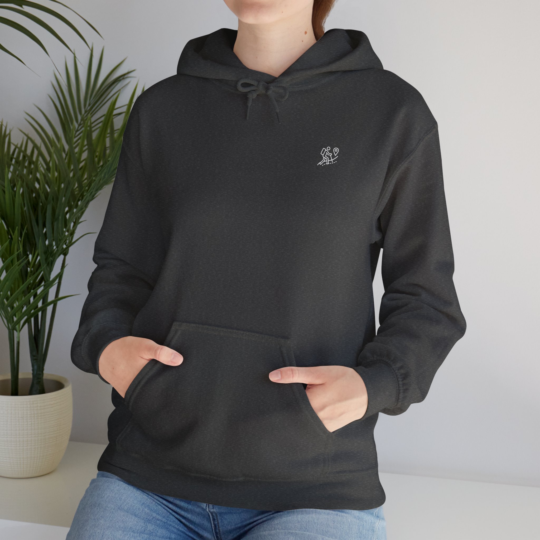 Unisex Heavy Blend™ Hooded Sweatshirt - Hiking Pines Adventure Graphic - Image 52