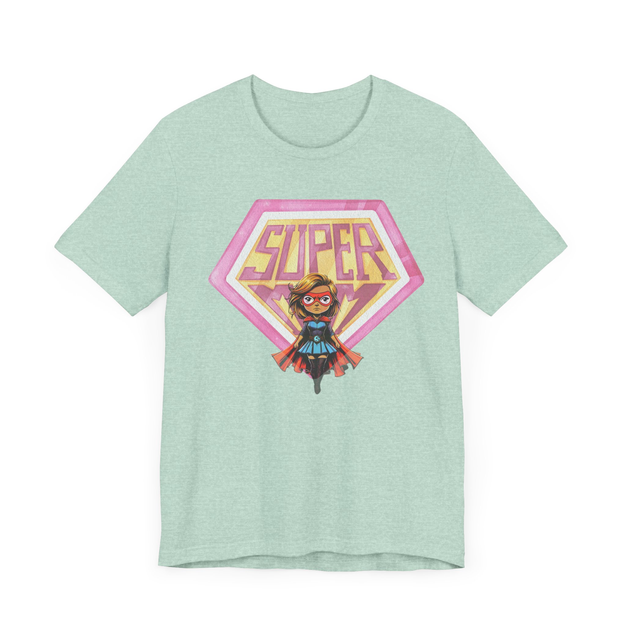 Superhero Kids T-Shirt | Fun & Playful Short Sleeve Tee