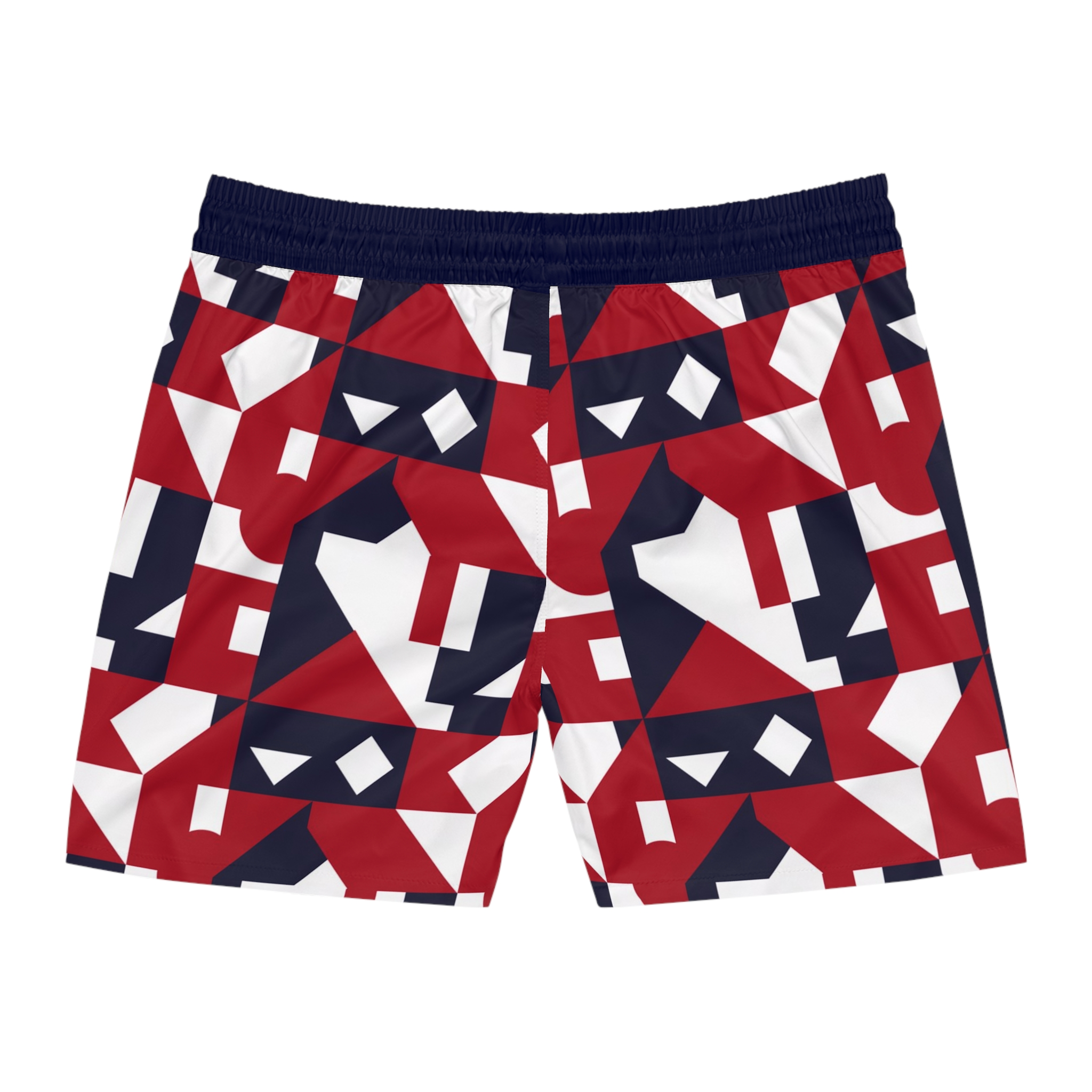 Men's Mid-Length Swim Shorts (AOP) - Image 2