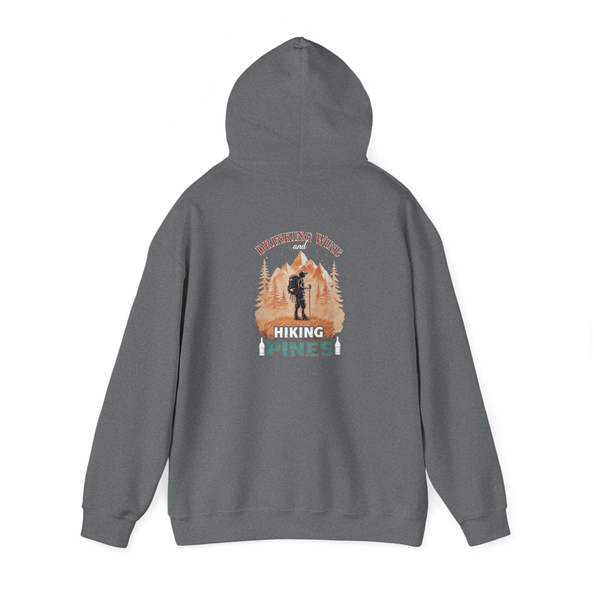 Unisex Heavy Blend™ Hooded Sweatshirt - Hiking Pines Adventure Graphic - Image 29