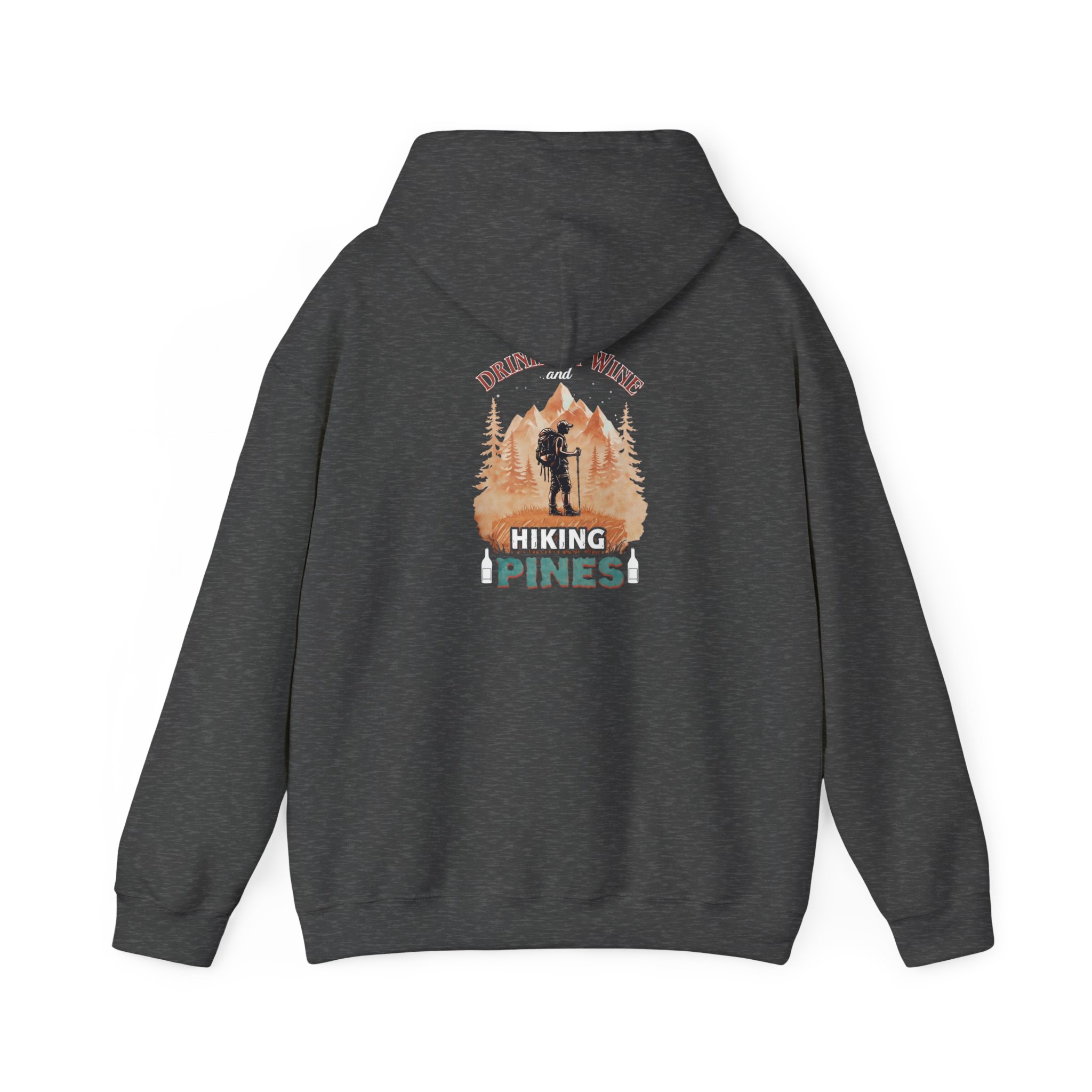 Unisex Heavy Blend™ Hooded Sweatshirt - Hiking Pines Adventure Graphic - Image 41