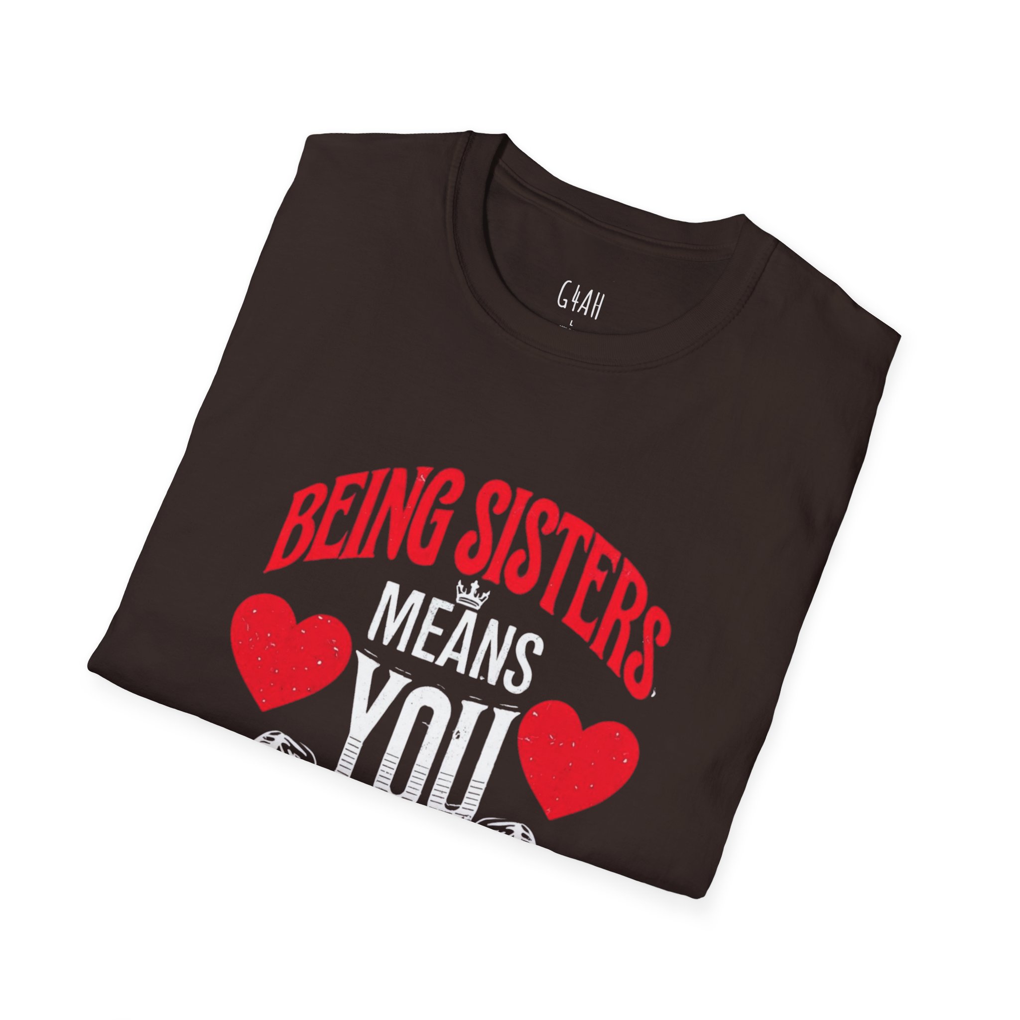 Sisters Always Have Your Back T-Shirt | Unisex Softstyle Tee - Image 10