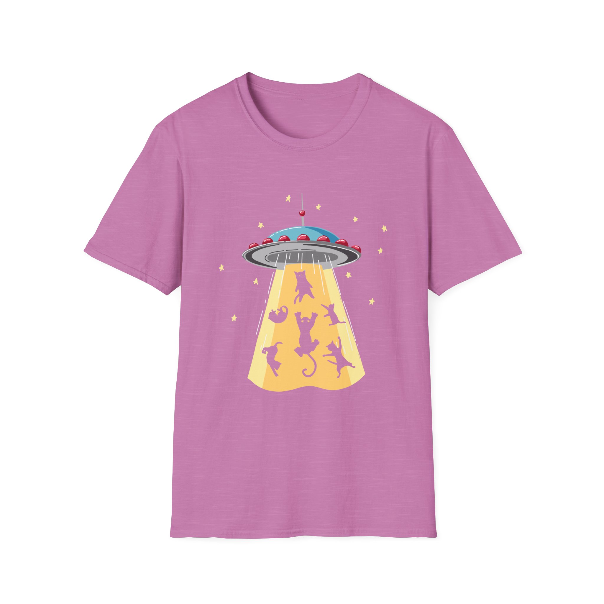 Retro UFO Alien Unisex T-Shirt - Fun Space Design for Cosmic Enthusiasts - Image 19