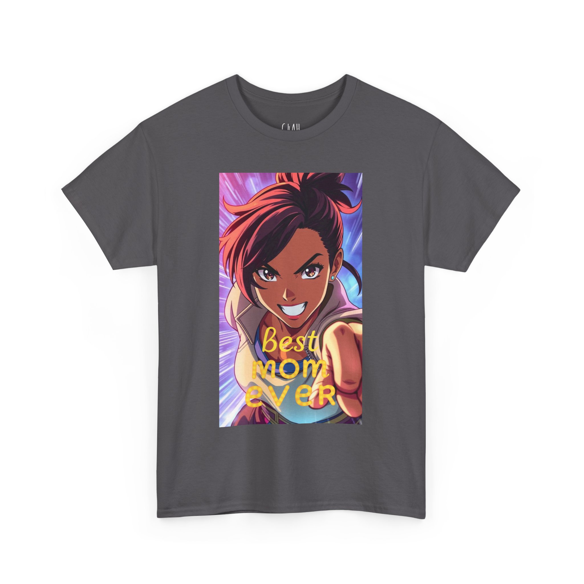 Best Mom Ever Unisex Heavy Cotton Tee - Casual Gift for Moms