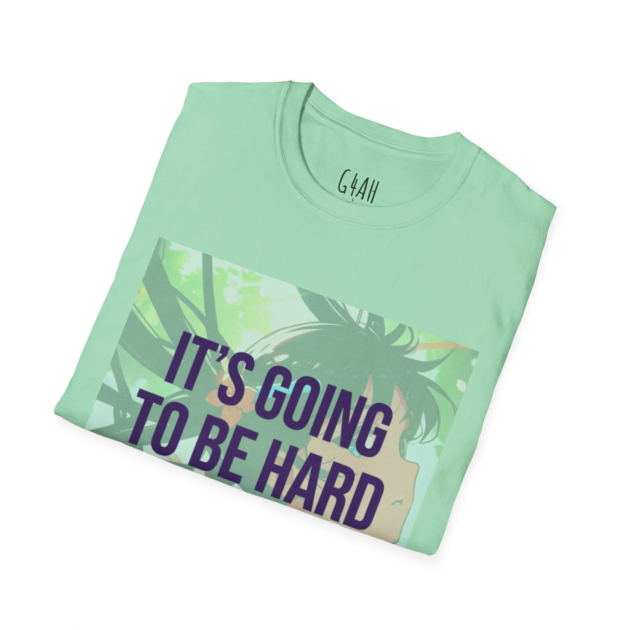 Motivational T-Shirt - It's Going to Be Hard, But Hard is Not Impossible - Image 16