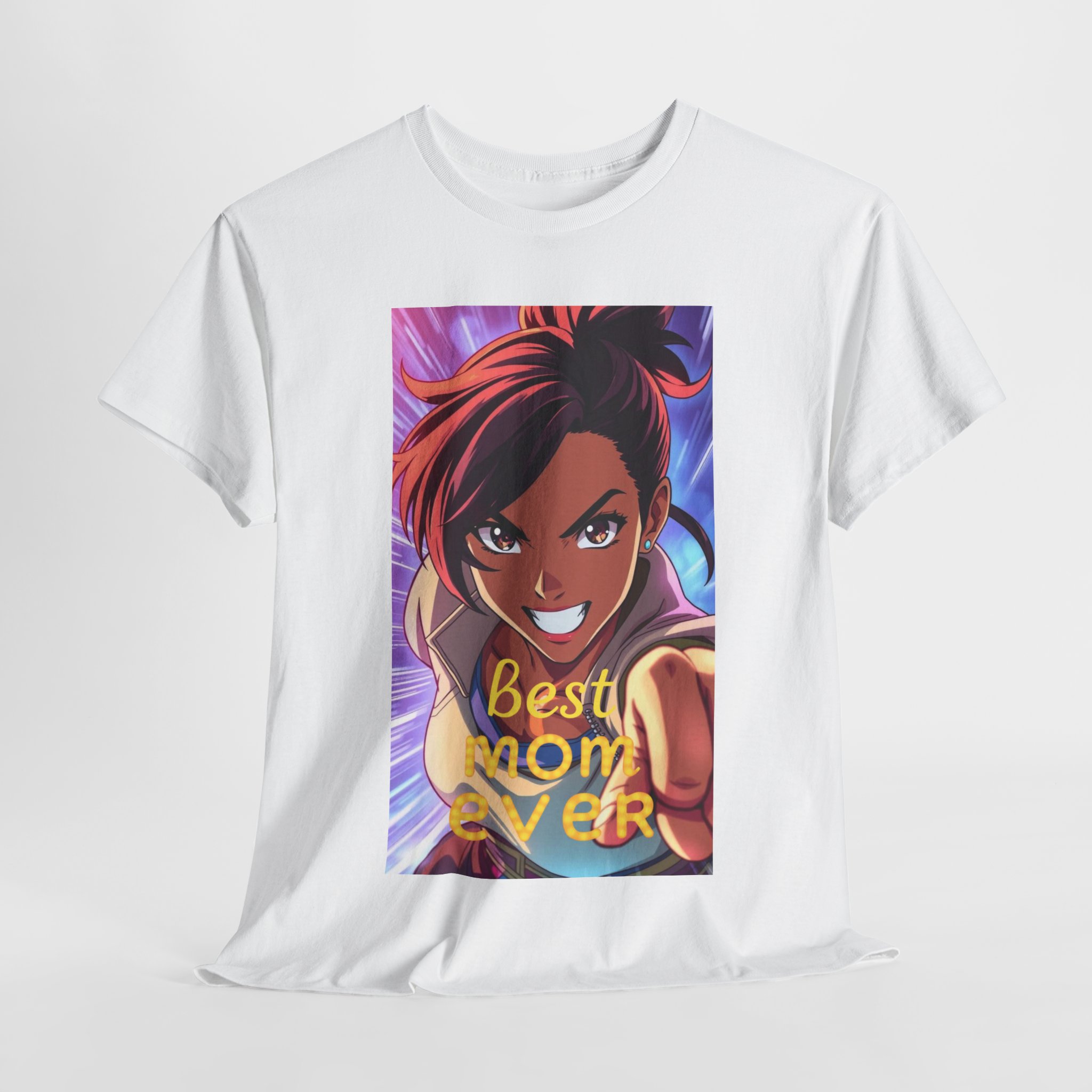 Best Mom Ever Unisex Heavy Cotton Tee - Casual Gift for Moms - Image 8