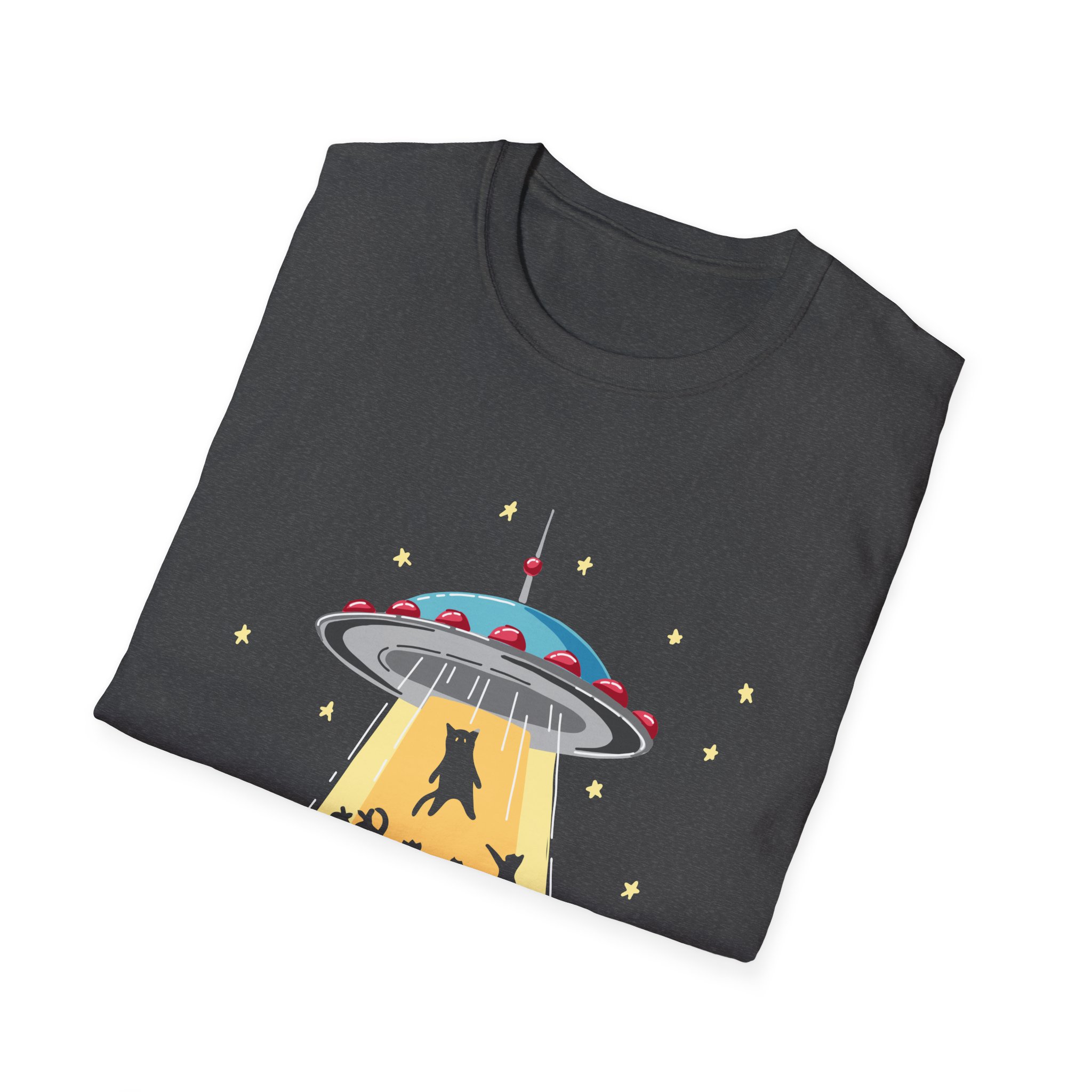 Retro UFO Alien Unisex T-Shirt - Fun Space Design for Cosmic Enthusiasts - Image 14