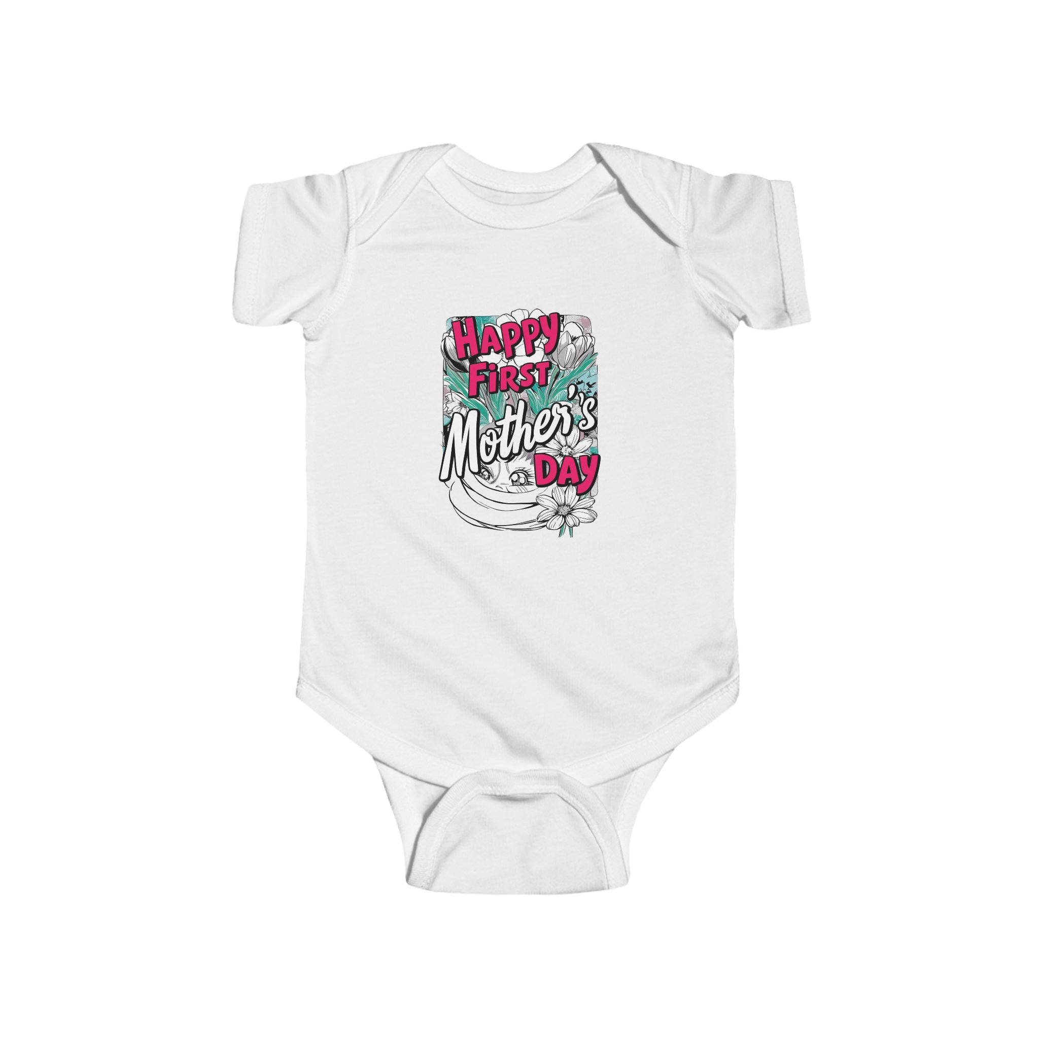Cute Infant Bodysuit - Happy First Mother's Day Gift - Image 4