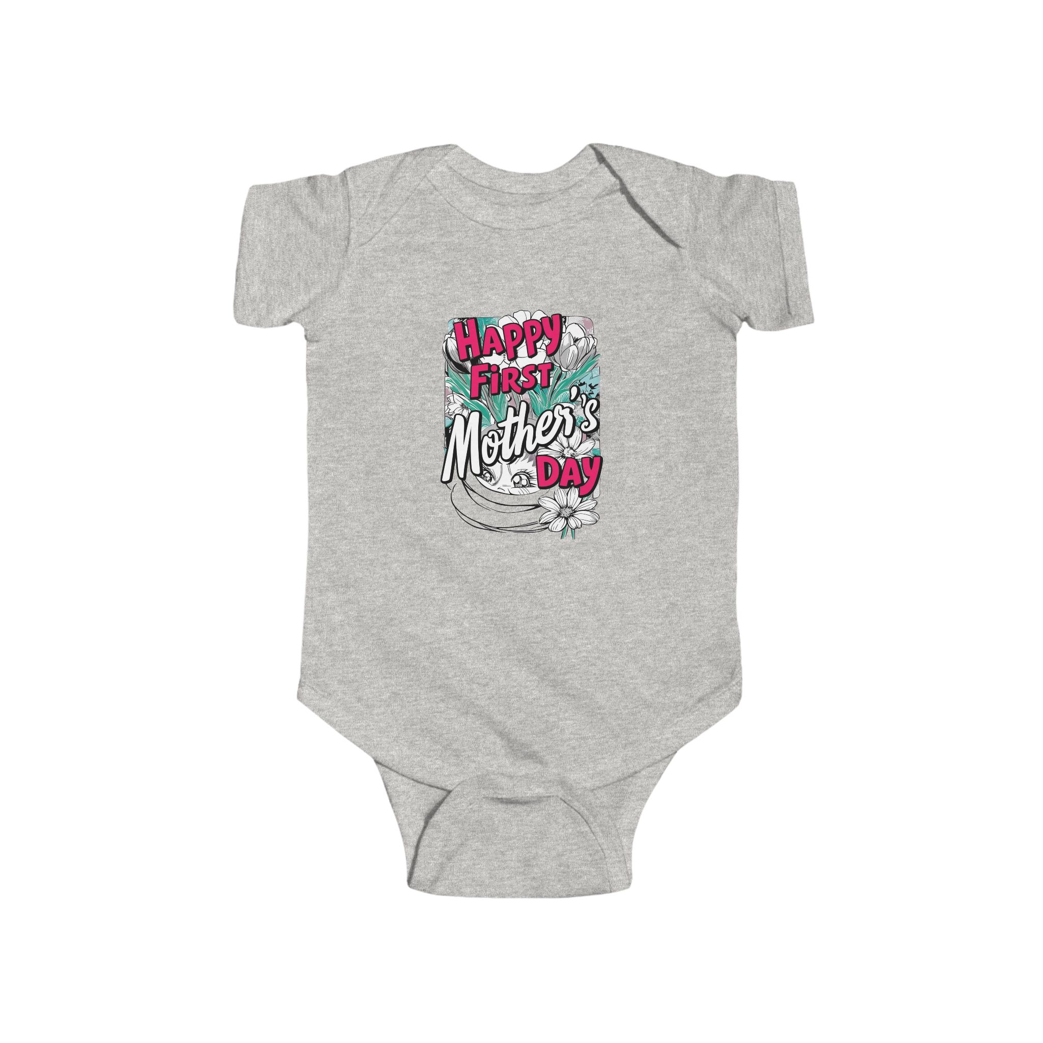 Cute Infant Bodysuit - Happy First Mother's Day Gift