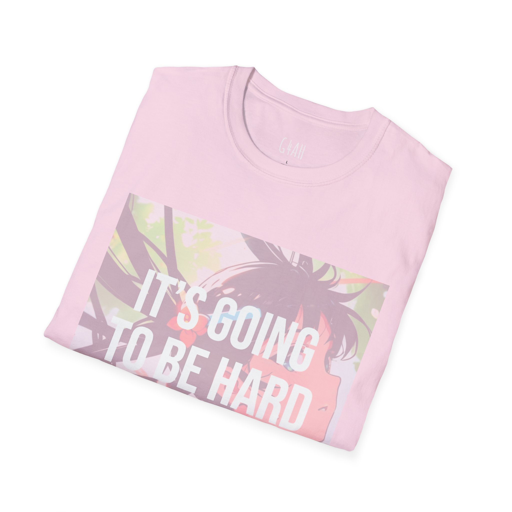 Motivational T-Shirt - It's Going to Be Hard, But Hard is Not Impossible - Image 36