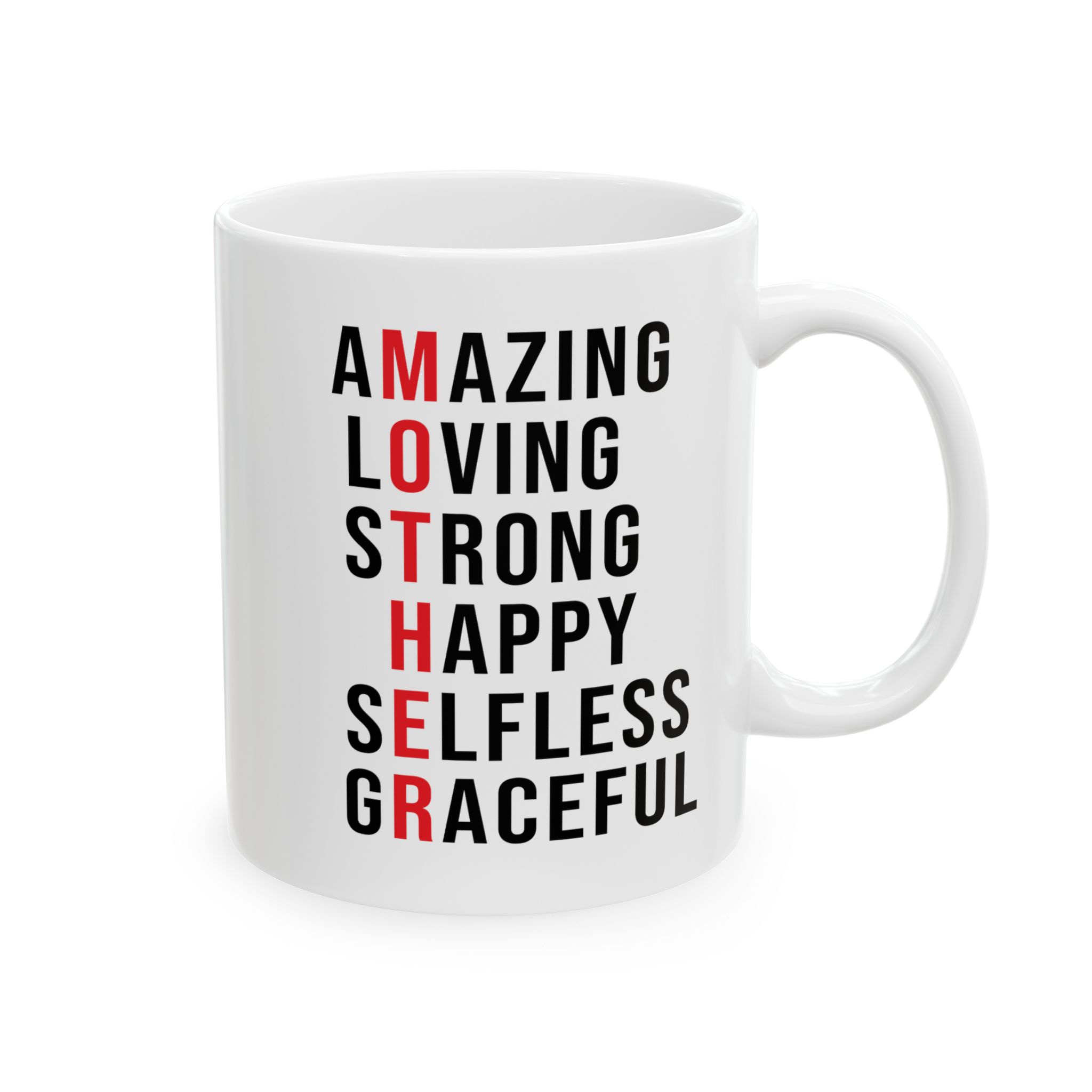 Inspirational Ceramic Coffee Mug - 11oz & 15oz - Perfect Gift for Gratitude and Positivity - Image 2