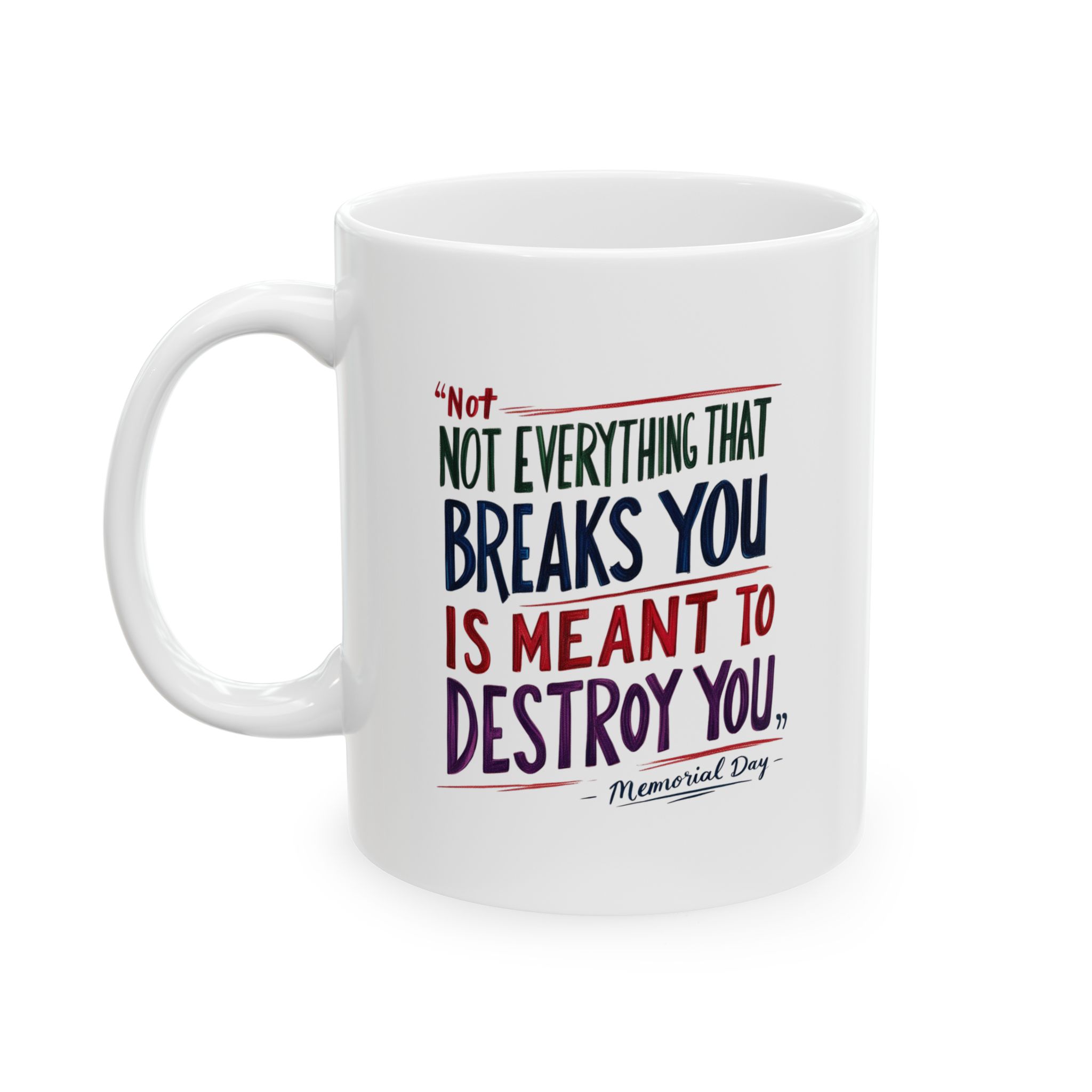 Inspirational Ceramic Mug - "Not That You Brought It to Me" Design - Perfect for Coffee Lovers