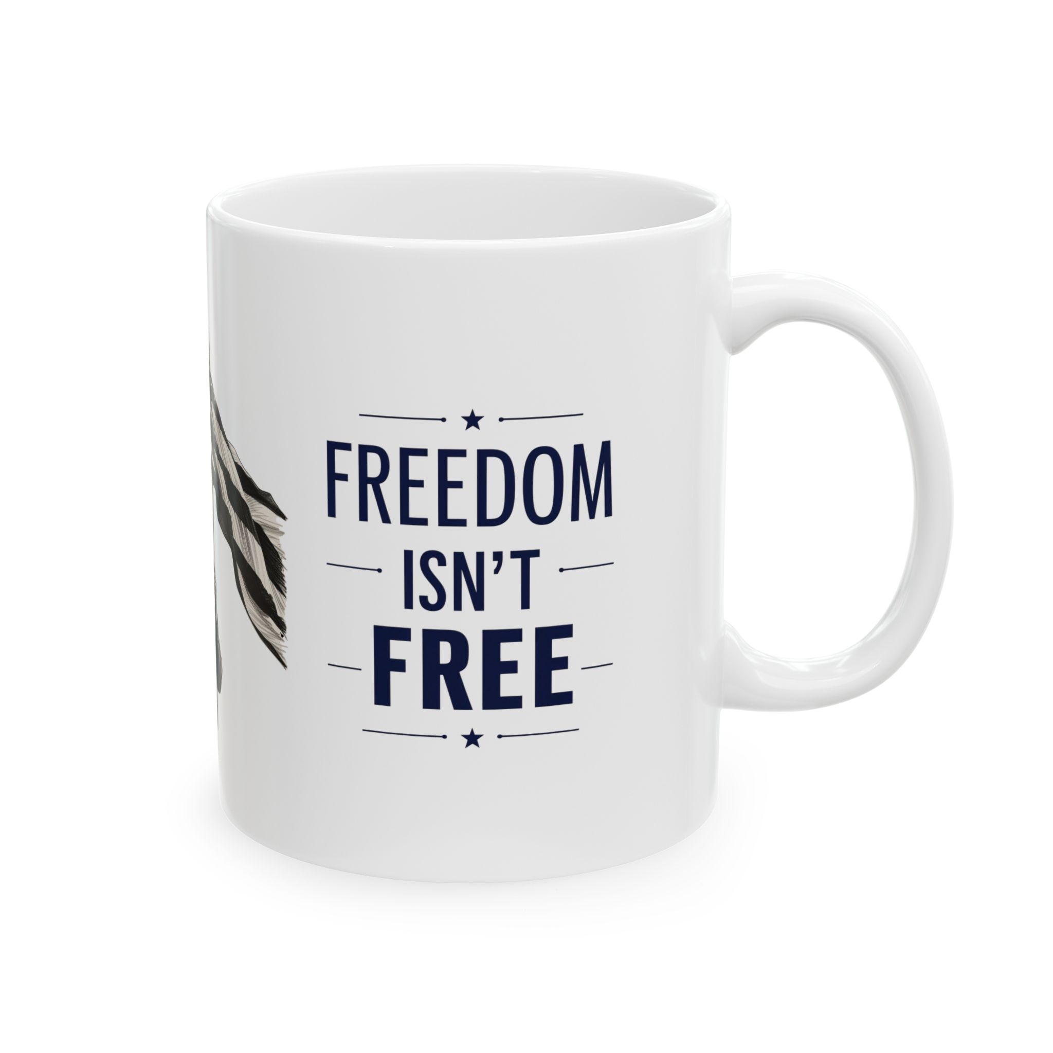 Patriotic Freedom Ceramic Mug - 11oz & 15oz - Image 5