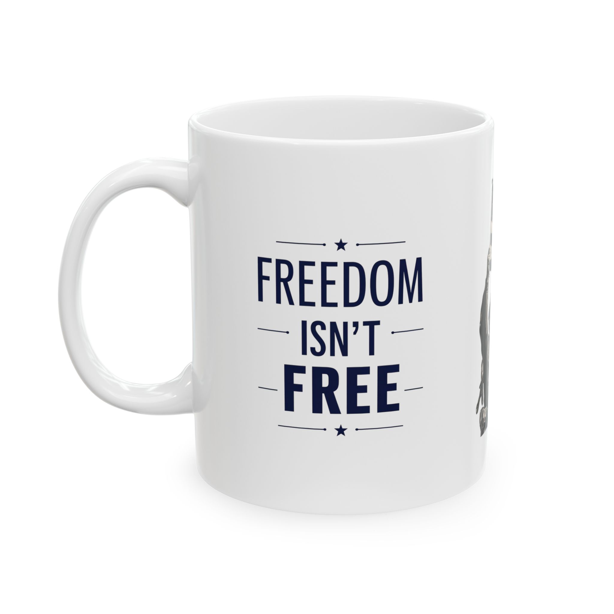 Patriotic Freedom Ceramic Mug - 11oz & 15oz - Image 4