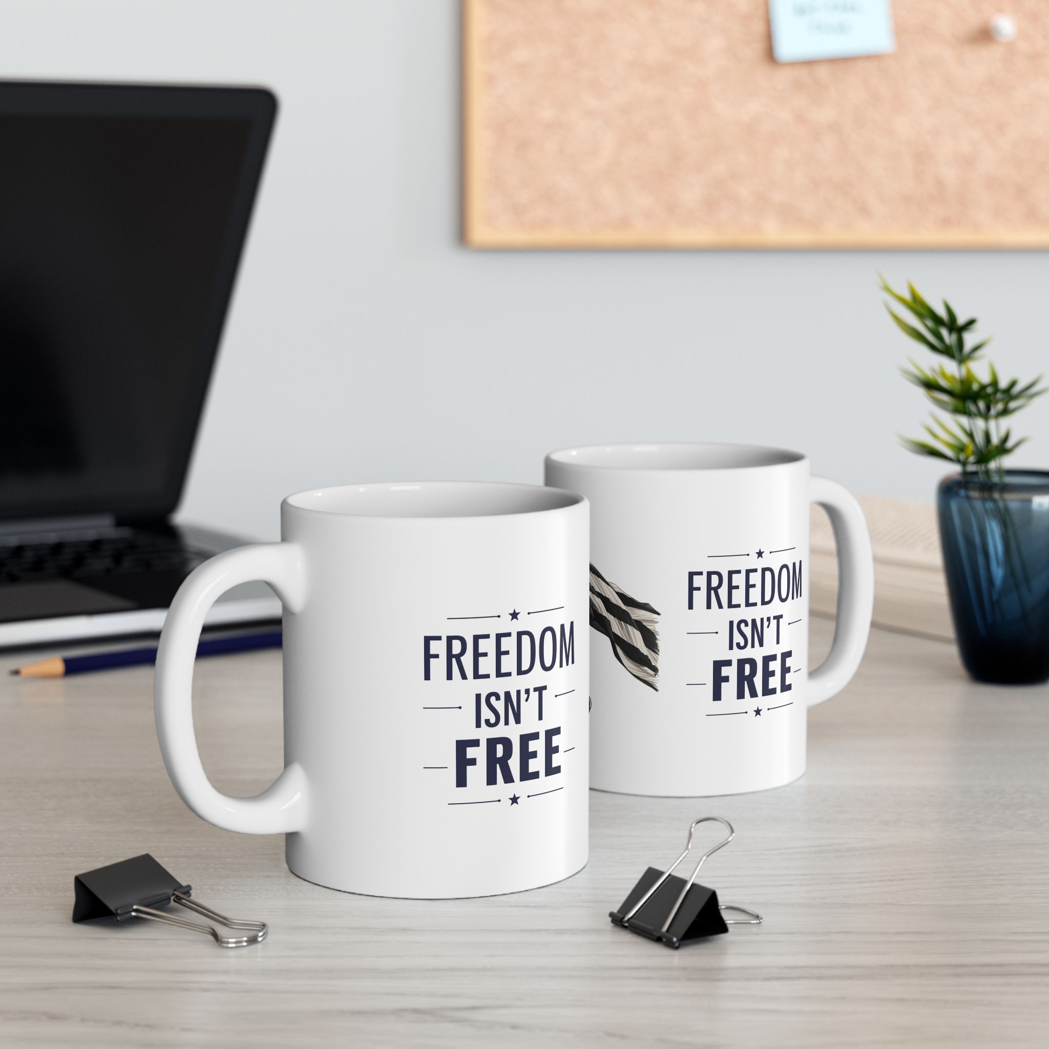 Patriotic Freedom Ceramic Mug - 11oz & 15oz - Image 6
