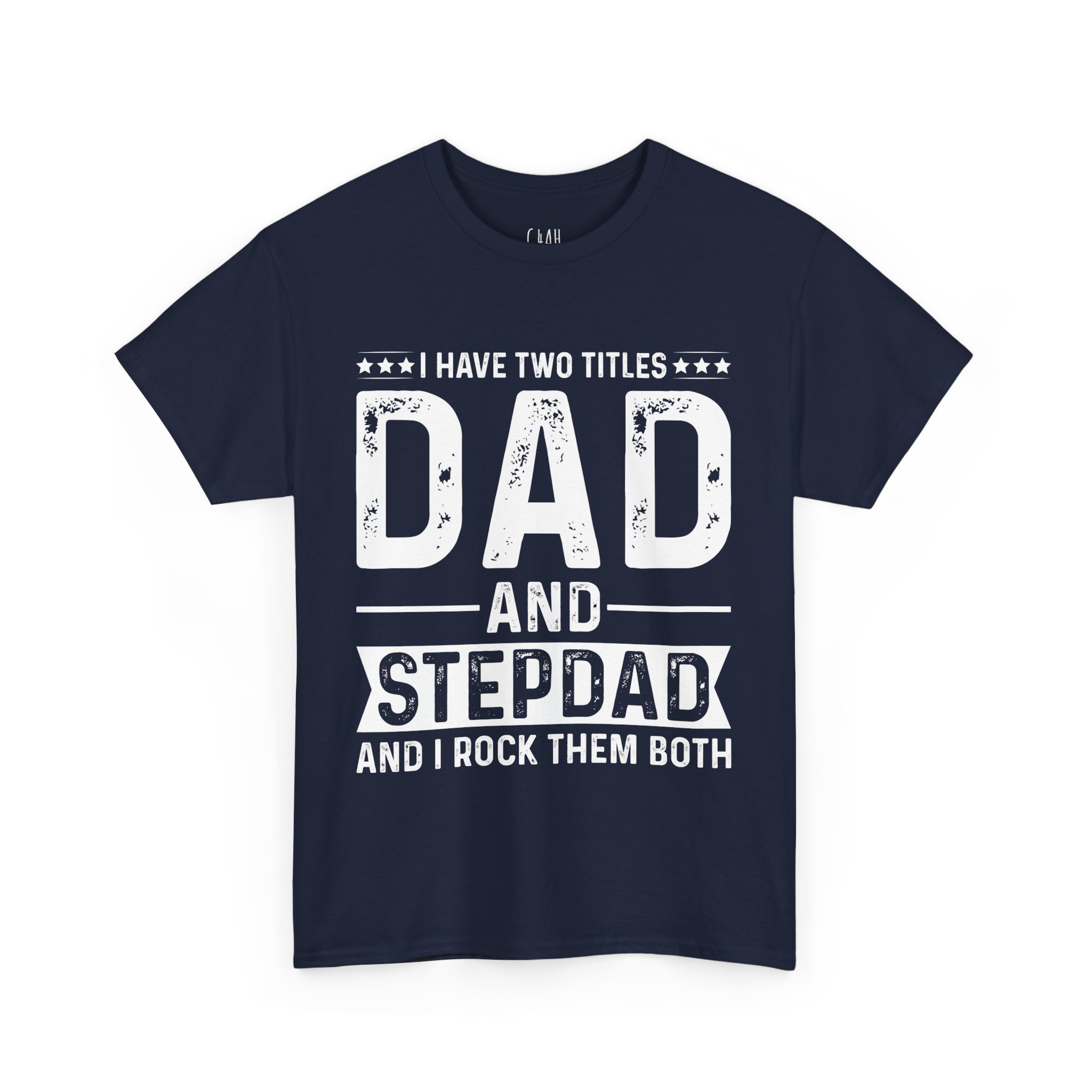 Dad and Stepdad Heavy Cotton Tee - Perfect Gift for Father's Day, Birthdays, Family Gatherings, Casual Wear, Unisex Tee - Image 23