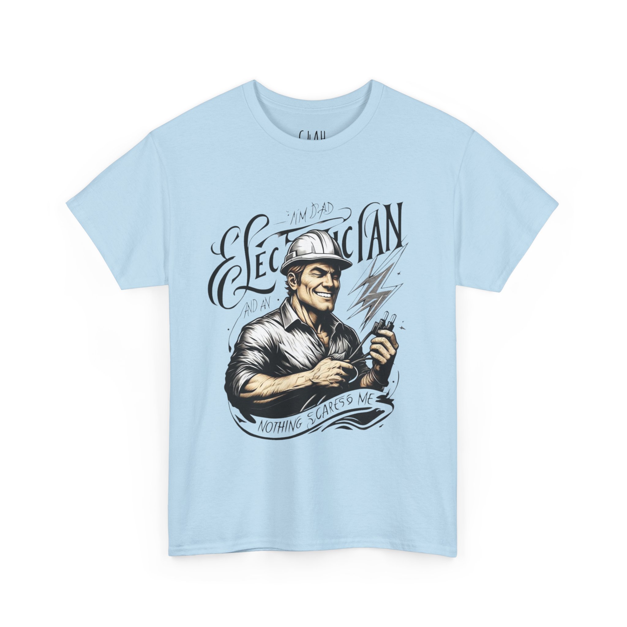 Electrician Vintage Unisex Heavy Cotton Tee, Gift for Electricians, Work Shirt, Retro Style Tee, Father's Day Gift, DIY Apparel - Image 18