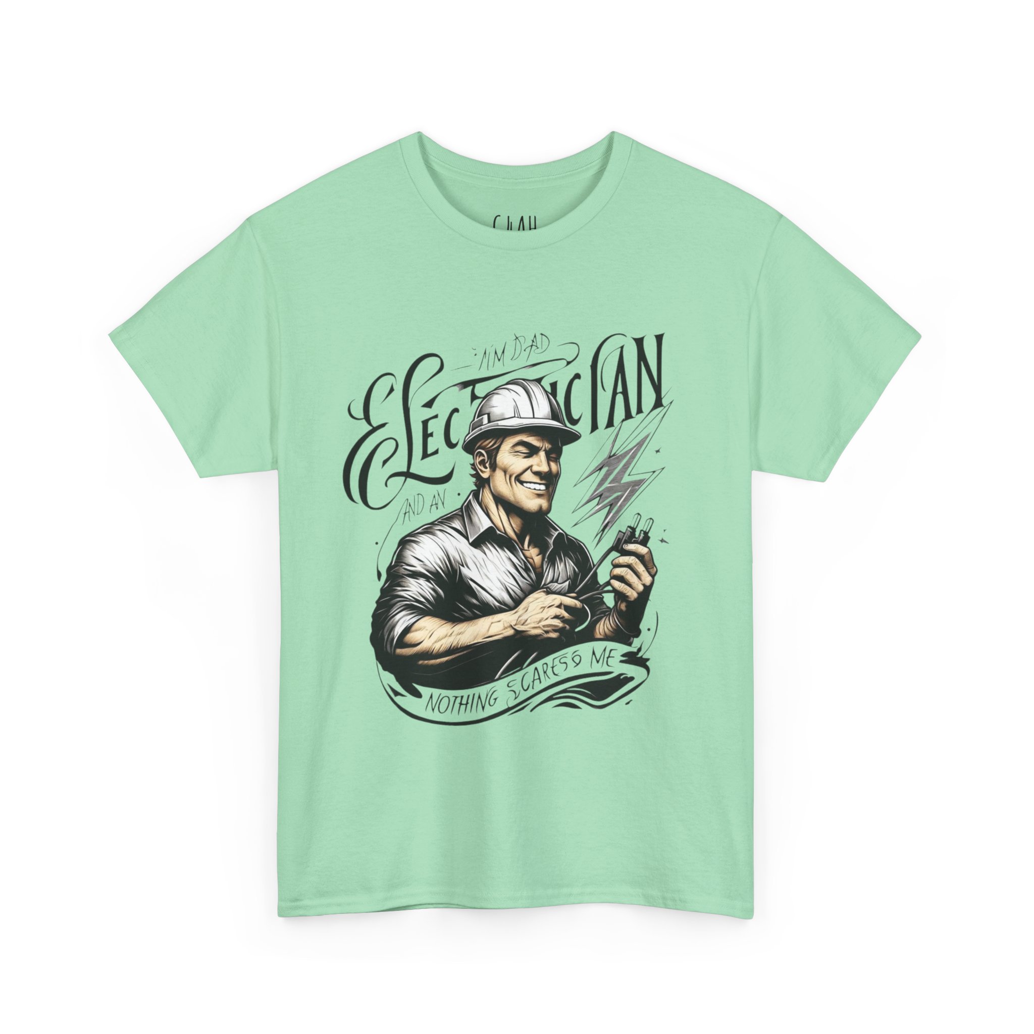 Electrician Vintage Unisex Heavy Cotton Tee, Gift for Electricians, Work Shirt, Retro Style Tee, Father's Day Gift, DIY Apparel - Image 14