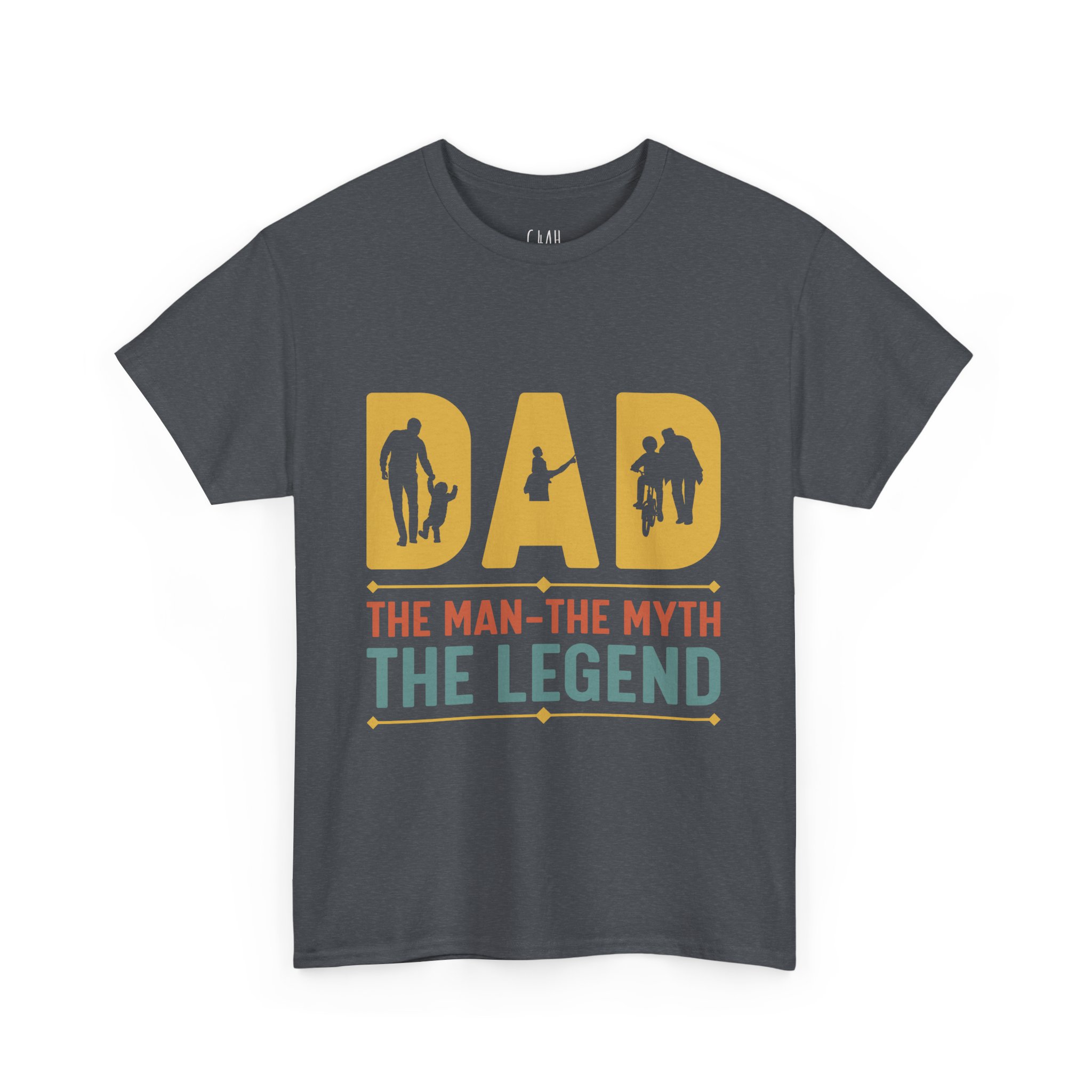 Dad Legend Unisex Heavy Cotton Tee, Father’s Day Gift, Dad T-Shirt, Fatherhood Celebration, Gift for Dad, Casual Wear - Image 20